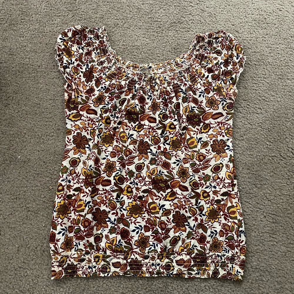 Lucky Brand peasant top